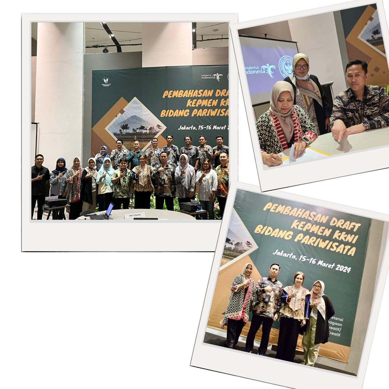 Finalisasi Draft Skema KKNI Bidang pariwisata